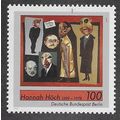 BERLIN - 1989 U/M 100pf 'HANNAH HOECH, PAINTER'...
