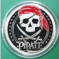 Pirate. Casino Card Guard, Challenge Coin, Souv...