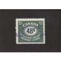 FU40 - Canada Unemployment Insurance Revenue Stamp (Used)