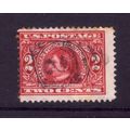 USA 1909 SG 377 2c RED W M H SEWARD FINE USED #4
