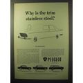 1964 Peugeot 403, 404, 404 Station Wagon Ad - The Trim