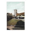 NICE PRINTED POSTCARD OF GODSHILL CHURCH AND VI...