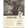 FAFNIR BEARING COMPANY 1943 Headline story youl...