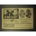 1966 Lucas Advertisement - Anti-Crash Fog Rearg...
