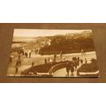 Early real photographic Postcard - Pier Approac...