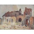 CHURCH OF LOUPPY-LE-CHATEAU 1915 Pierre Vignal ...