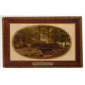 LEEDS - ROUNDHAY PARK , RUSTIC BRIDGE & UPPER L...