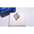 Estate .09ctw Natural Round Diamond 2Tone 14Kt ...