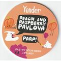 USED KEG CLIP FRONT - YONDER BREWERY - PEACH AN...