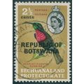 Botswana 1966 2½c Scarlet-chested Sunbird SG208...