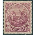 Barbados 1916 6d purple SG188 used