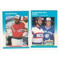 Two 1987 Fleer baseball Harold Baines cards 485...