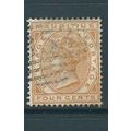 mauritius stamps sg104 sg 104 crown ca used sca...