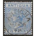Antigua 1887 SG27 2 1/2d Ultramarine Wmk Crown ...
