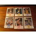 1990 Fleer, 6-Cards, All Rookies, FERRY/DIVAC/K...