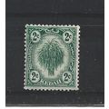 Kedah.SG27 2c Sheaf of Rice (Green).Mounted Min...