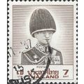 THAILAND, King Bhumibol Adulyadej, brown 1989, ...