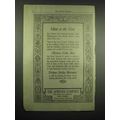 1917 Gorham Silver Ad - Time is the Test