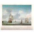 A TWO DECKER & FRIGATE OFF HARWICH by Charles B...