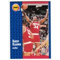 1991 Fleer Basketball card 77 Hakeem Olajuwon -...