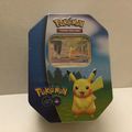 New Pokemon Go Holo Pikachu Premium Tin - 42 To...