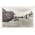 High Street Osbournby Postcard RP Lincolnshire