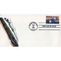 US 3335 FDC Famous Trains, 20th Century Ltd han...