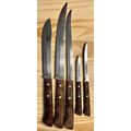 Flint Stainless Vanadium Knife Set & holder Set...