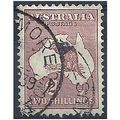 Australia 1935 SG134 2s Maroon Fine Used.