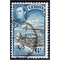 Sg388 6c black & blue fine used (U102)