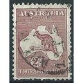 Australia 1935 SG134 2/- Maroon Fine Used. ..