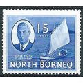 North Borneo 1950 SG363 15c Ultramarine Unmount...