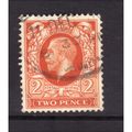 GREAT BRITAIN 1935 GEORGE V SG442 2d ORANGE FIN...