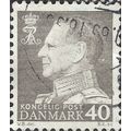 DENMARK, King Frederick IX, grey 1961, 40ore