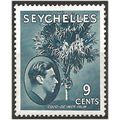 Seychelles 1941 SG138a 9c Grey-Blue CSP Mounted...