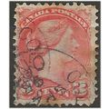 Canada 1873 SG96 3c Orange-Red Good/Fine Used ....