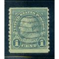 Used 597 1c Benjamin Franklin Just Clears A16468