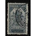 MEXICO 1934 40c BLUE AZTEC IDOL SG 577a FINE US...