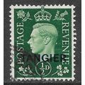 MOROCCO AGENCIES TANGIER SG245 KG6 BRITISH CURR...