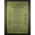 1902 Charles Scribner's Sons Ad - For your summ...