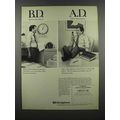 1983 Dictaphone Dictation Machine Ad - B.D. A.D.
