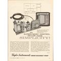 TAYLOR INSTRUMENT COMPANY 1962 supervisory cont...