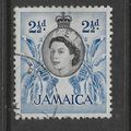 JAMAICA 1964 LOCAL MOTIFS 2 1/2d BLACK & DEEP B...