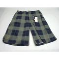 New Mens 30 DC SHOES Bermuda Plaid Long Cargo D...