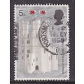 GB Postmark Portsmouth 1969 Investiture 5d VGC