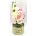 Special Grandma LED Tube Light with Faux Pink F...