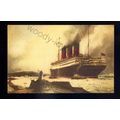 LS2498 - Cunard Liner - Berengaria - postcard