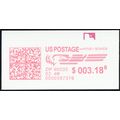 3.18 X 100 Pitney Bowes Postage Labels - Face V...