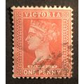 AUSTRALIAN STATES..-victoria SG 357 USED 1d (CR...
