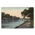 The River Dee at Chester Postcard Cheshire C10